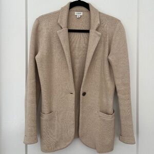 J Crew Schoolboy sweater blazer